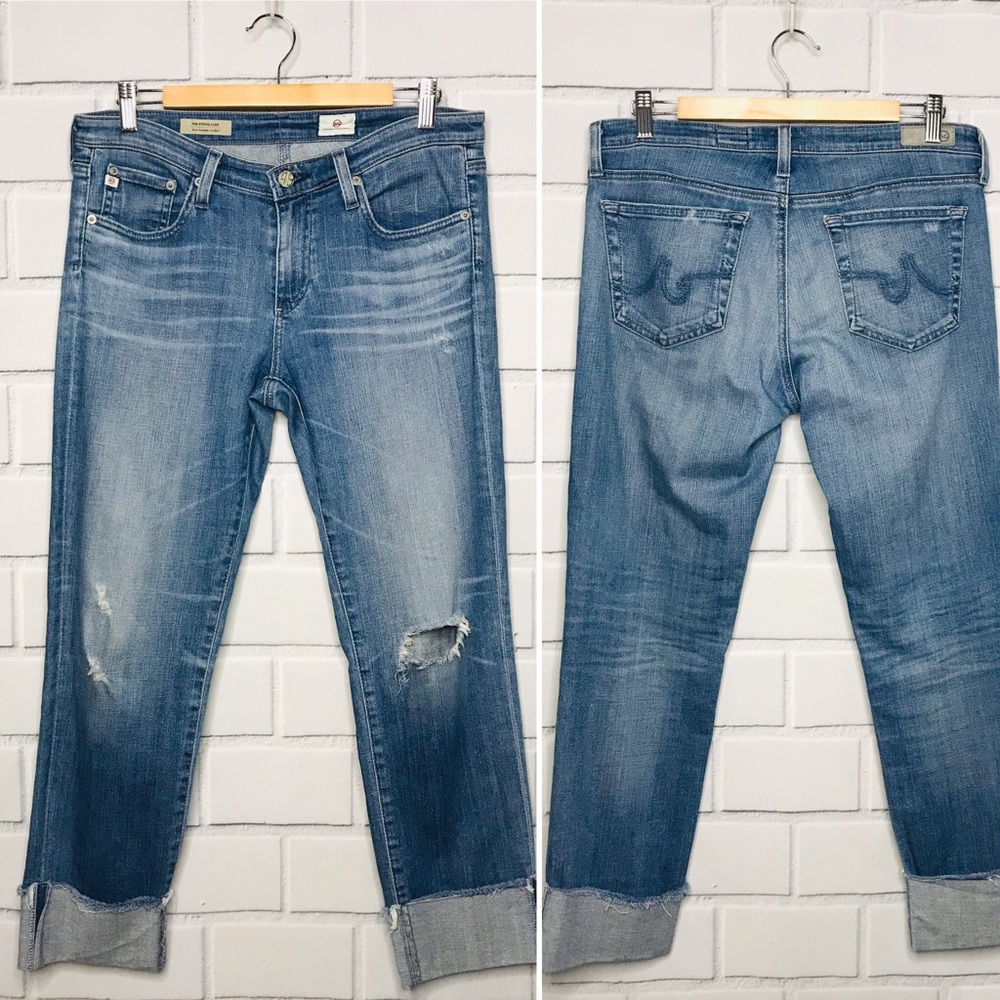 Sold AG The Stevie cuff slim straight cuffed jeans - Picture 2 of 8
